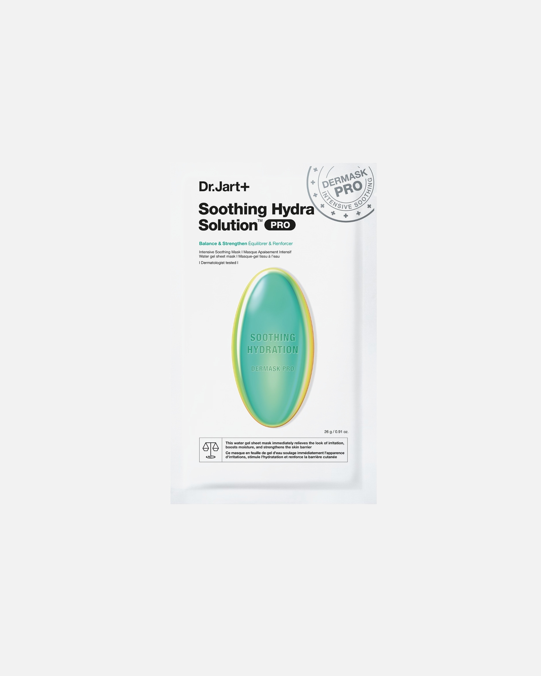 Dr. Jart+ Kangasnaamio Dermask Soothing Hydra Solution Pro - 26 g