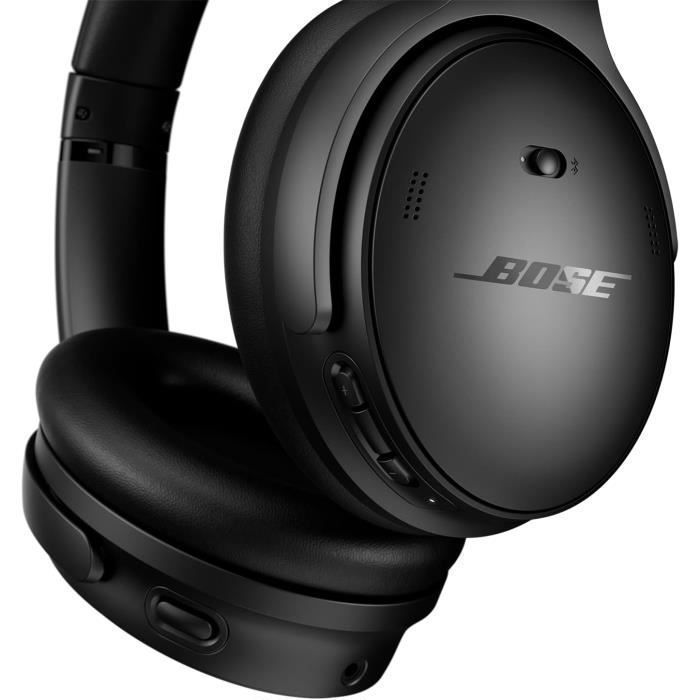 Cuffie wireless - BOSE - QuietComfort SC - Cancellazione attiva del rumore - Bluetooth 5.1 - Nero