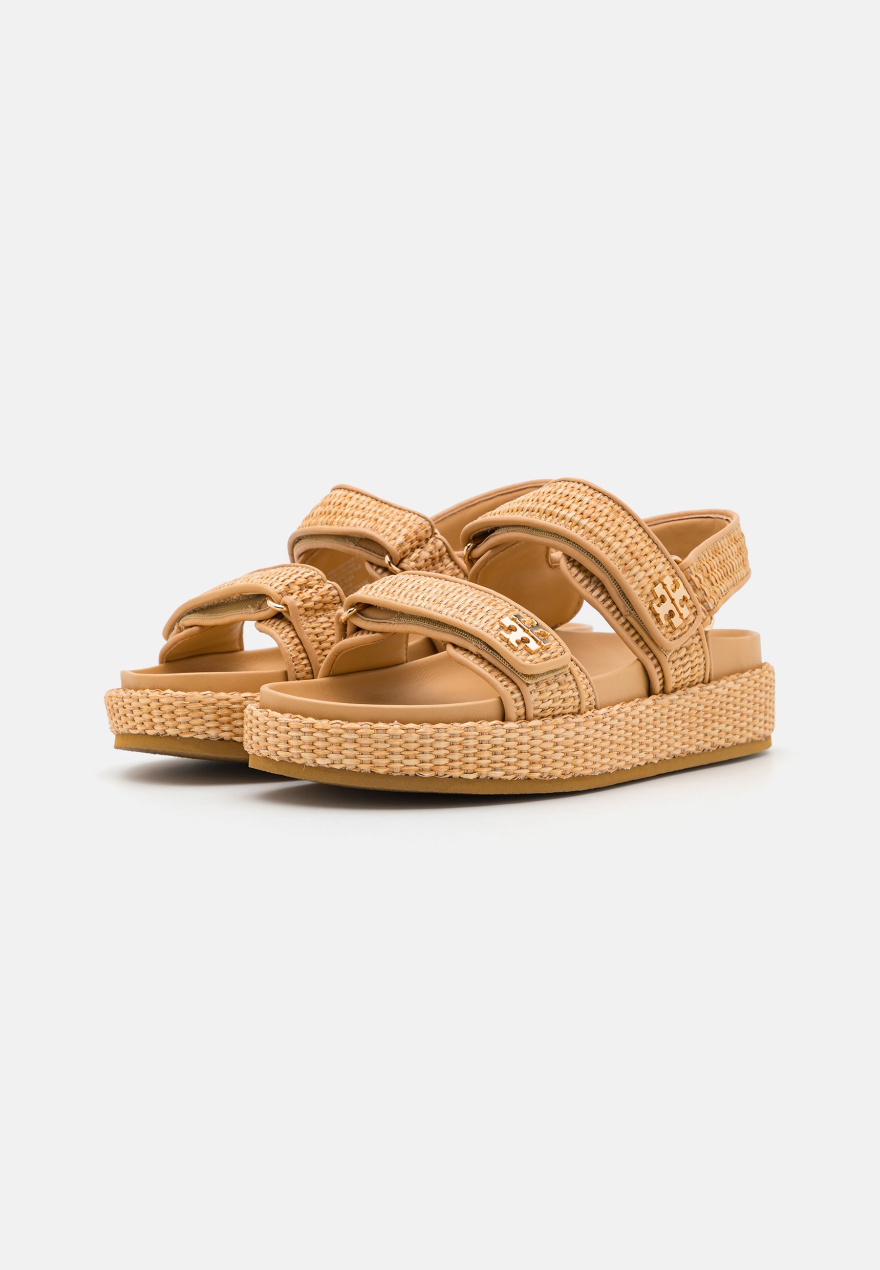 Tory Burch KIRA SPORT - Sandali con plateau - colore naturale