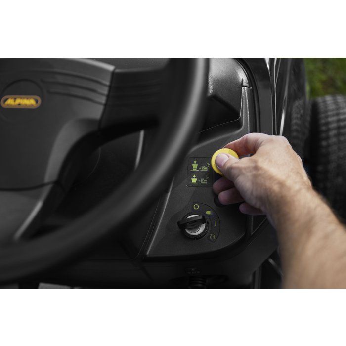 Cortacésped autopropulsado de gasolina ALPINA AT3 98A – Ancho de corte de 98 cm – Hasta 4500 m² – 352 cc – Descarga lateral