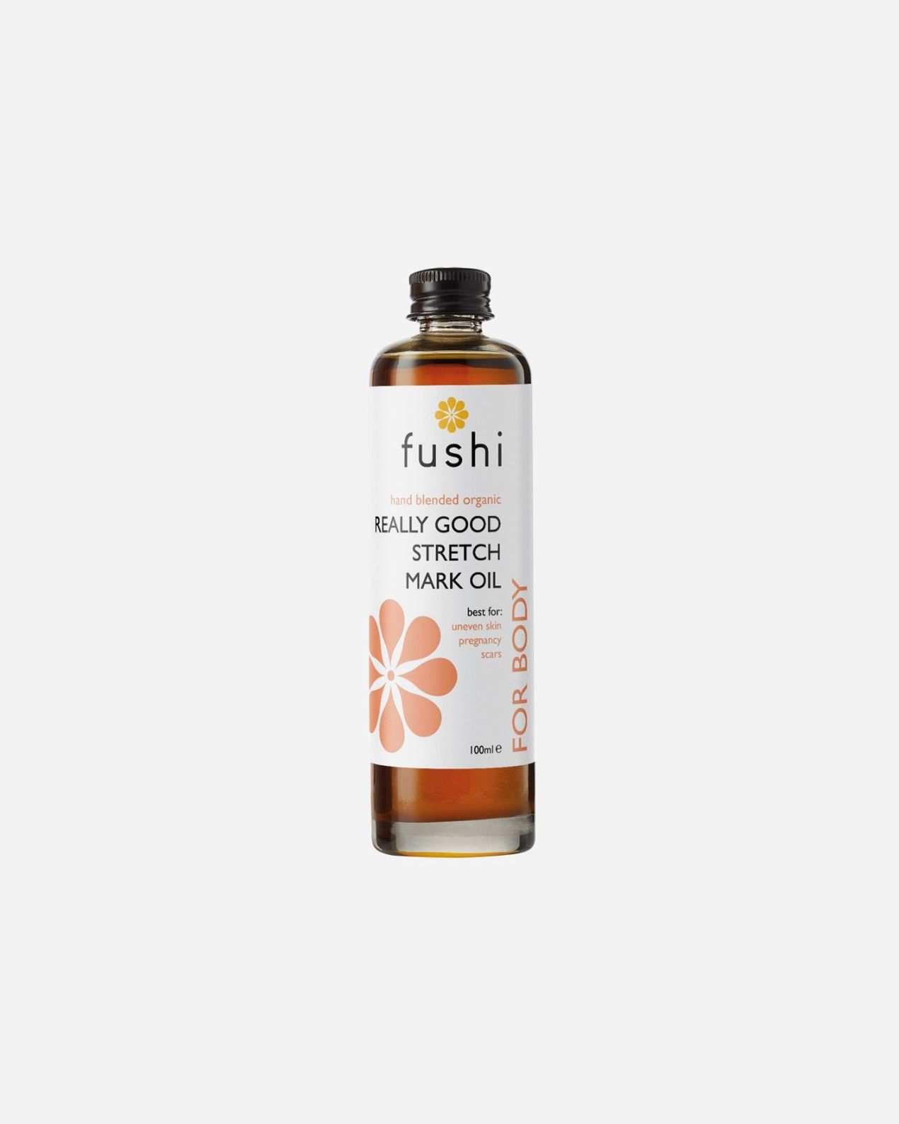 Fushi ķermeņa eļļa strijām – 100 ml