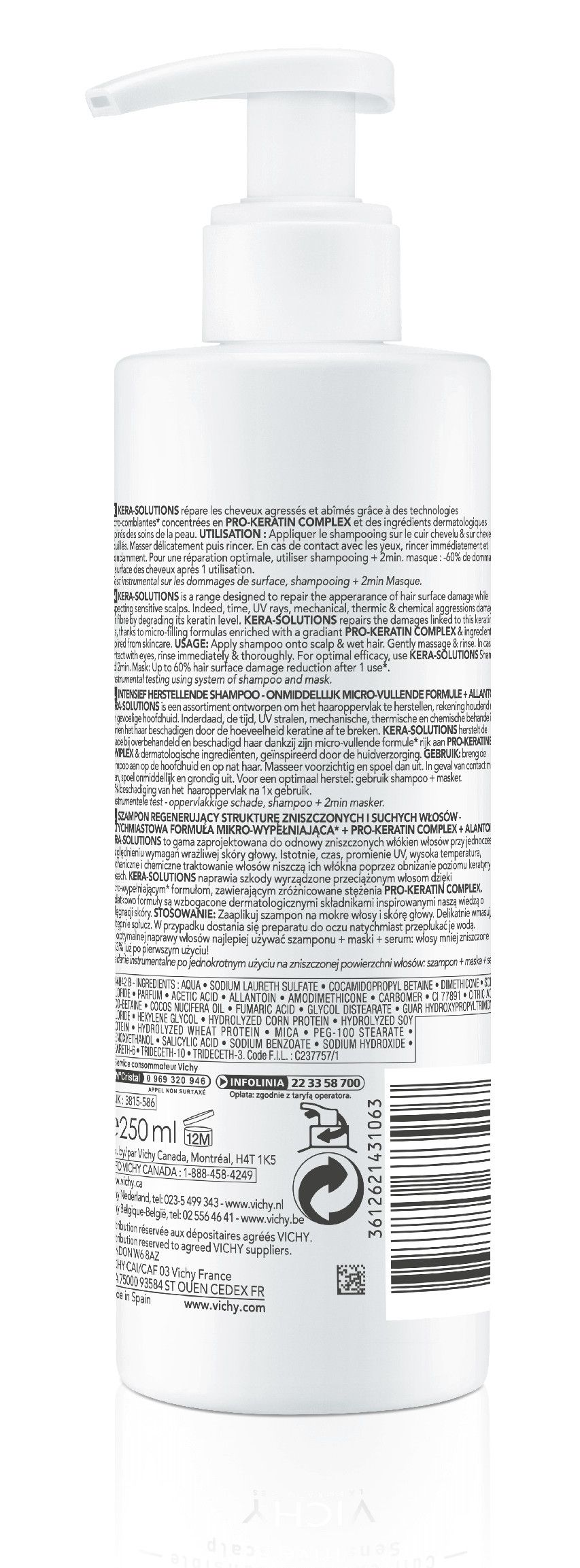 Kera-Solutions Rekonstituirajući šampon Šamponi