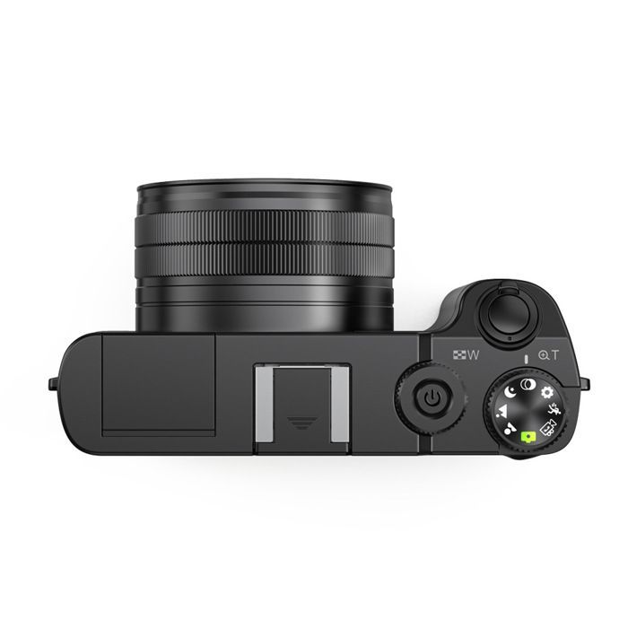 Câmera digital INF 4K com duas lentes, cartão de memória de 32 GB (DC218)