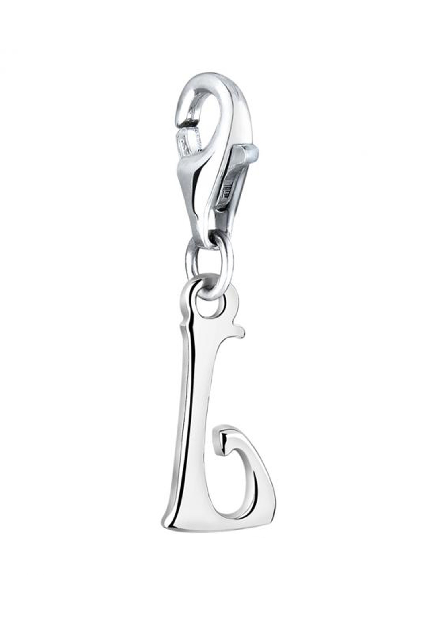 Nenalina Pendentif Charm Lettre en argent sterling 925 pour tous les s porte-charme et perle actuels