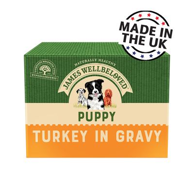 James Wellbeloved Puppy & Junior Pouches - Peru com Arroz