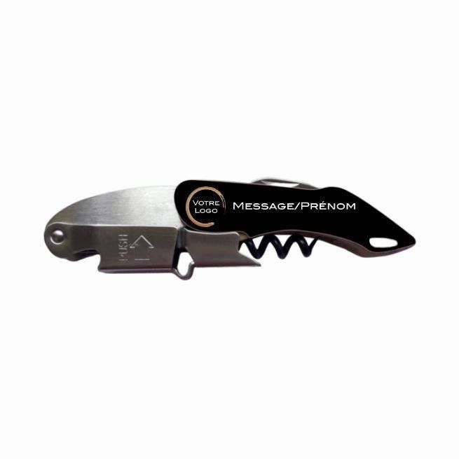 Original Mabouteille® corkscrew - Customizable Champagne/Wine corkscrew with name, logo, message… [Wine accessory]