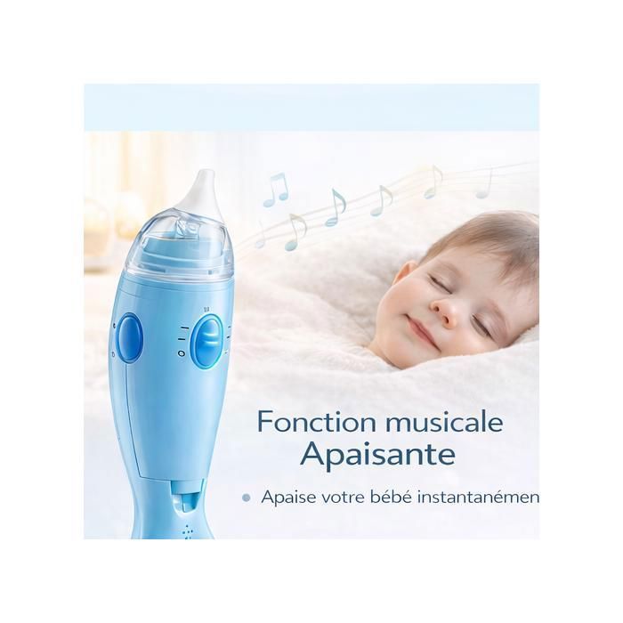 Aspirador nasal eléctrico musical ASPIBABY III