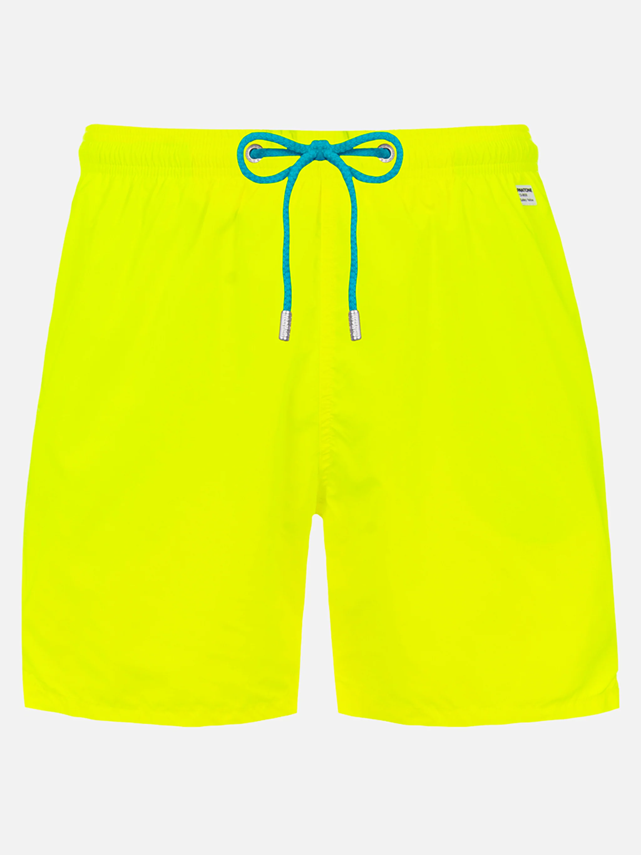 Costume da bagno da uomo tessuto leggero giallo fluo Lighting Pantone