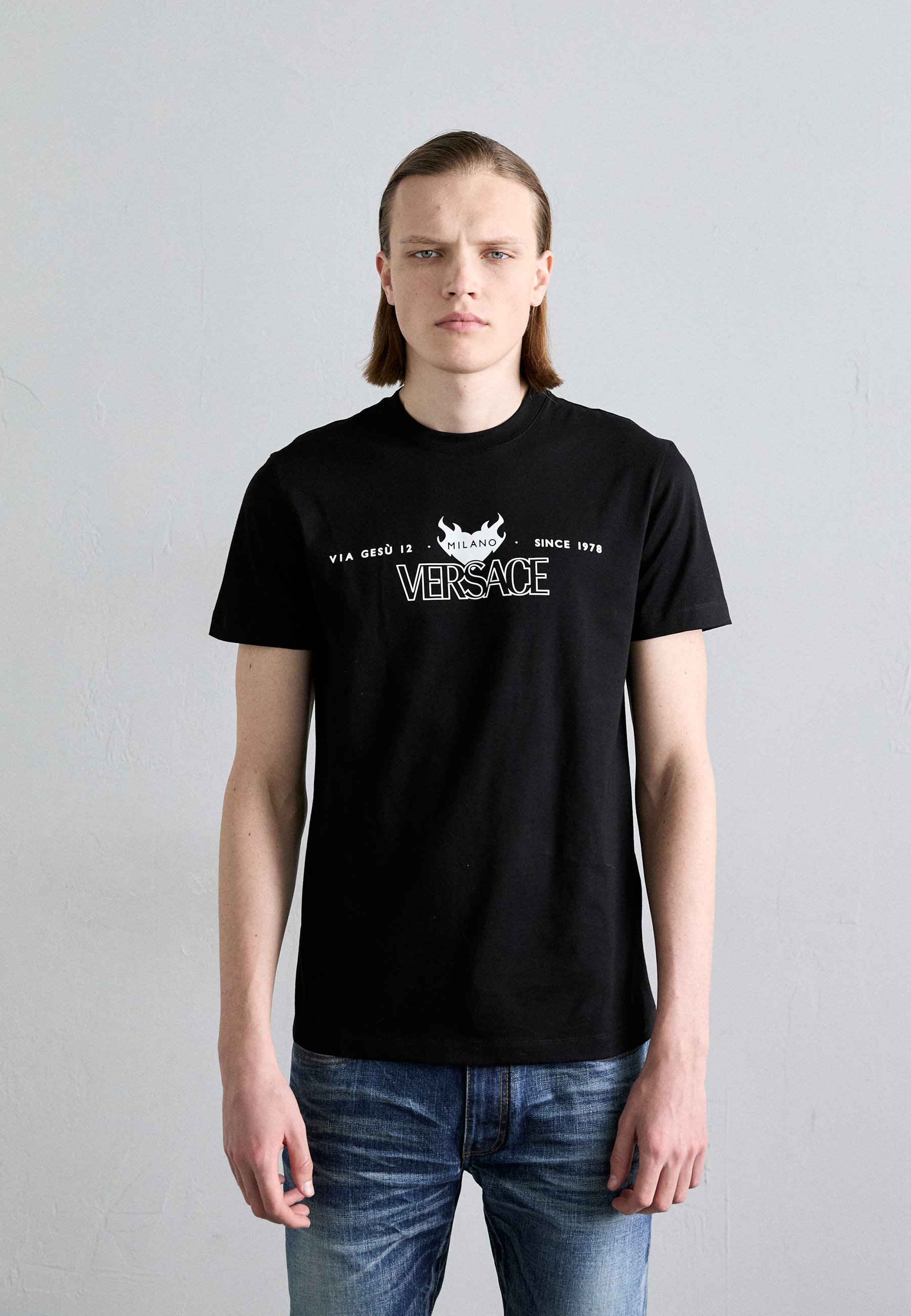 LOGO - Triko s potiskem - black