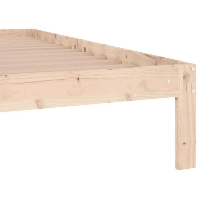Letto matrimoniale BEST con base a doghe, marrone, struttura letto - senza materasso - 120 x 190 cm Nov126566