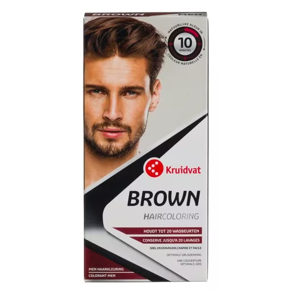Kruidvat Men Brown Hair Dye<br>