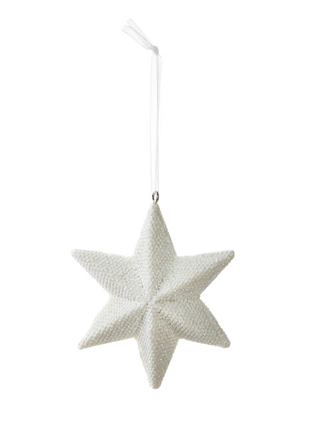 Zawieszka bombka 2,5x9x9cm SANTA LILA