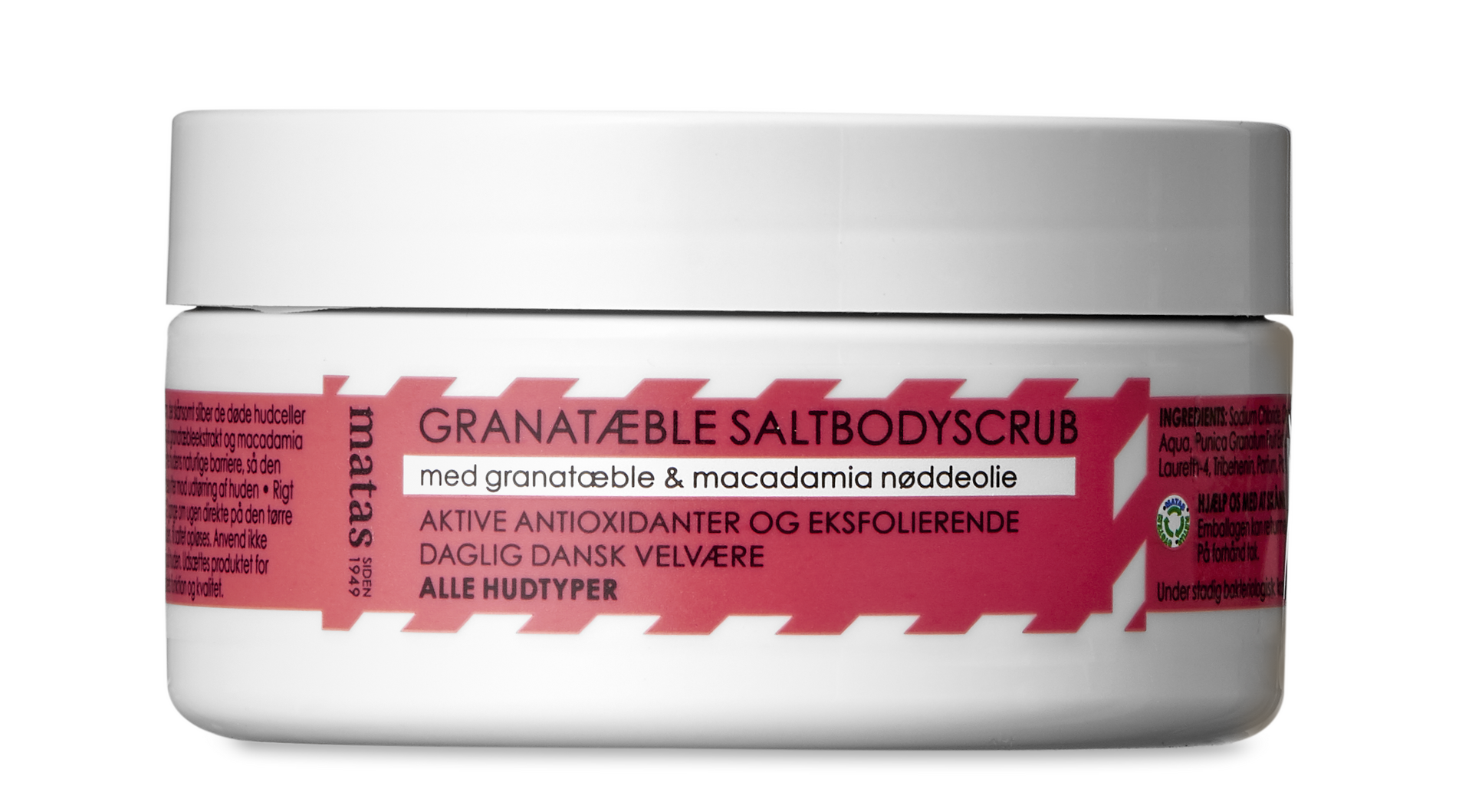 Gránátalmás sós testradír 100 ml - MATAS STRIBER