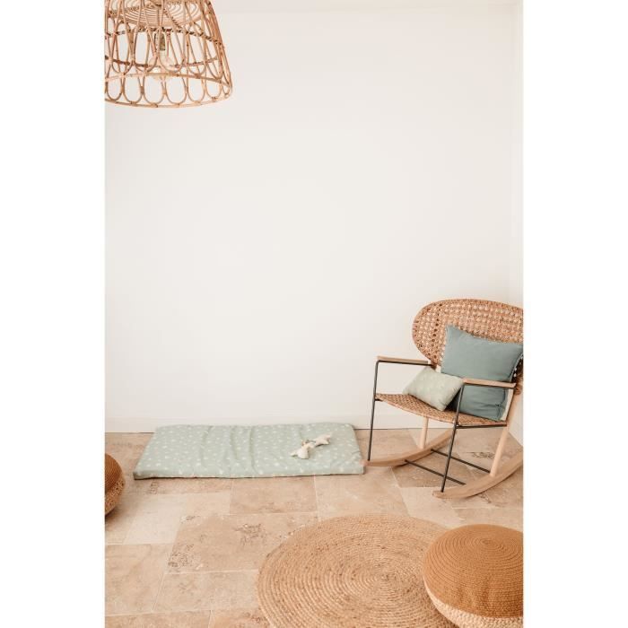 Colchón nómada para actividades al aire libre - 120 x 60 x 4 cm - Azul - TINEO