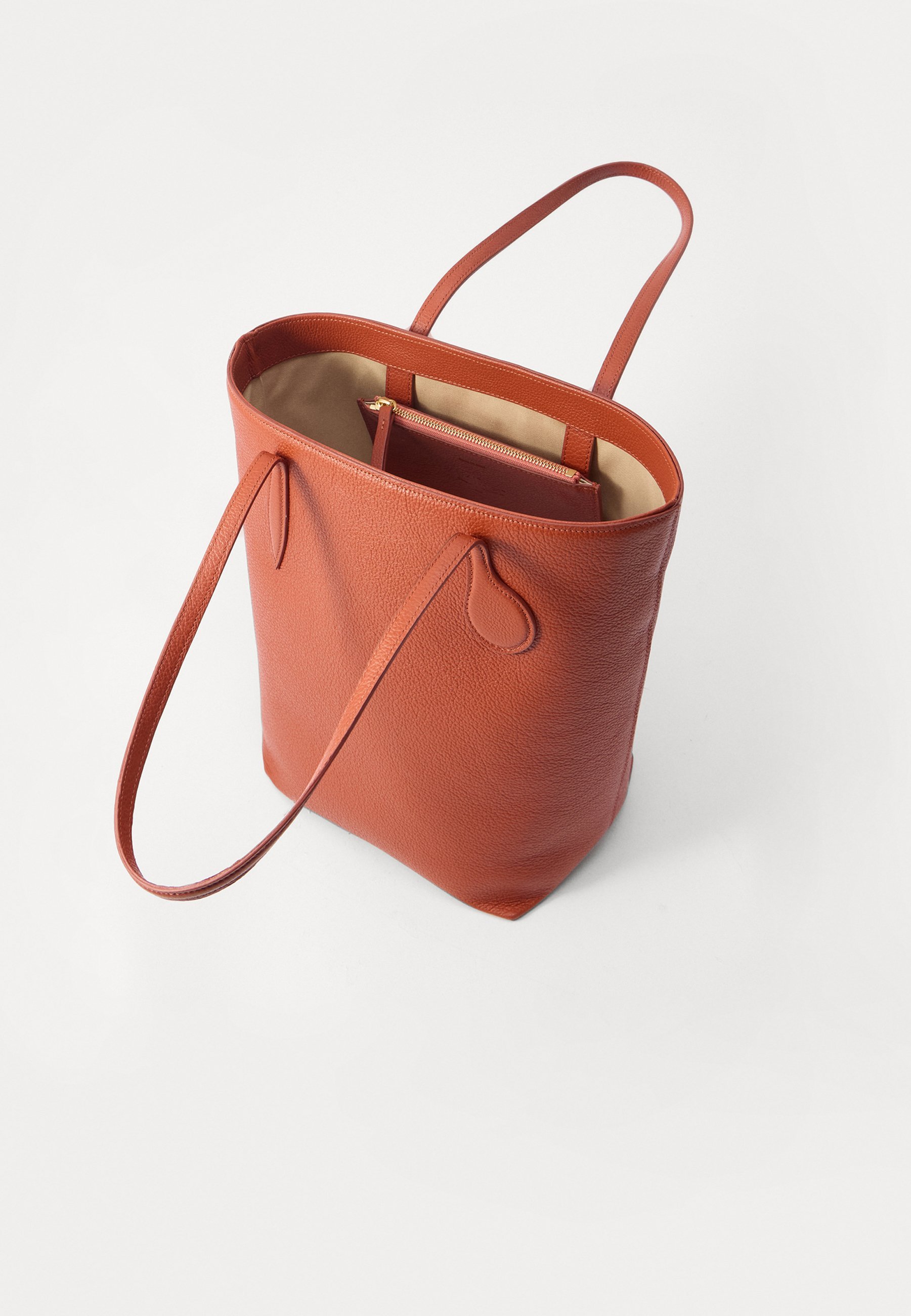 LIFFNER TALL SPROUT TOTE - Taška přes rameno - black