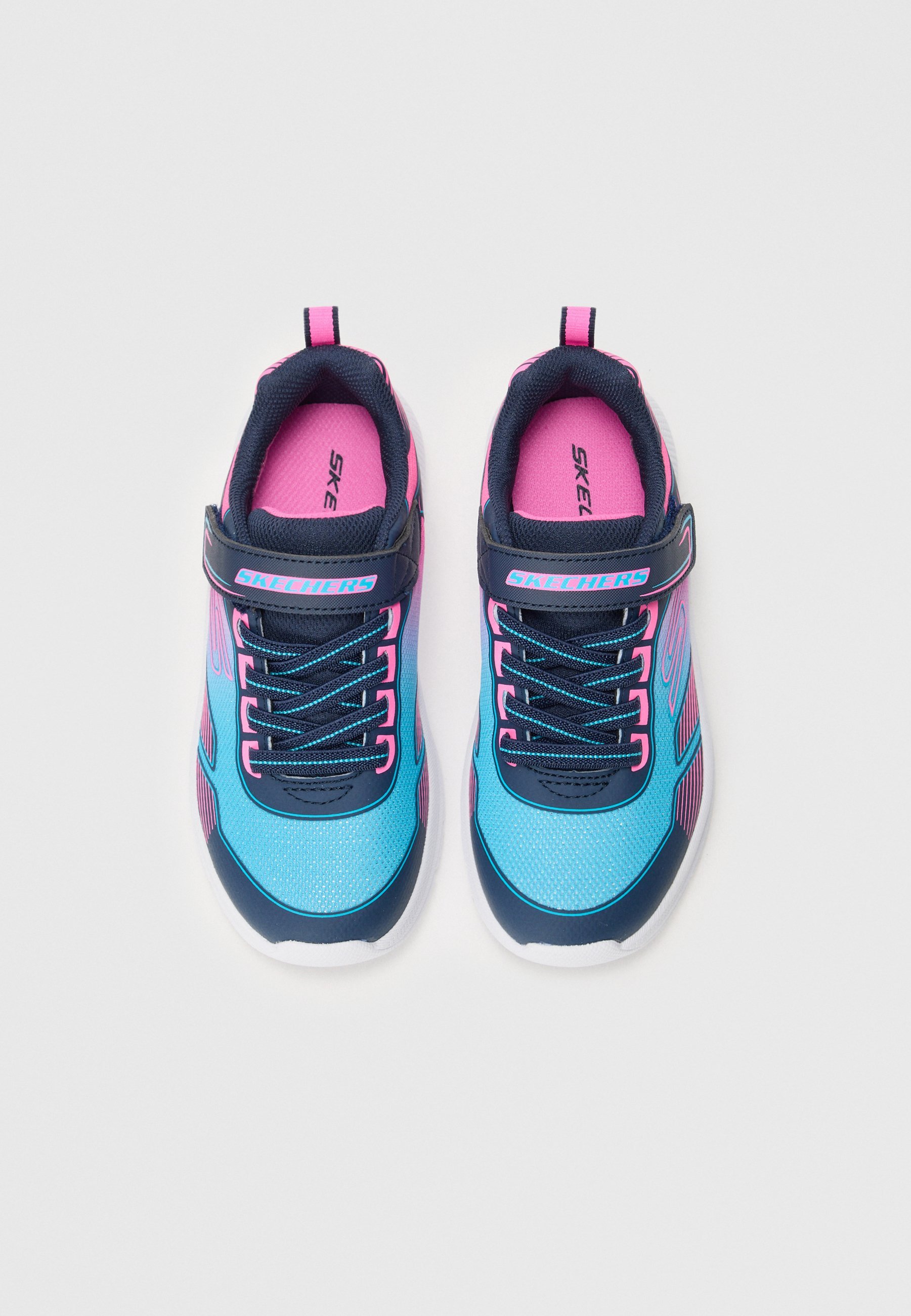 Skechers MICROSPEC ADVANCE - Teniși - bleumarin/multicolor