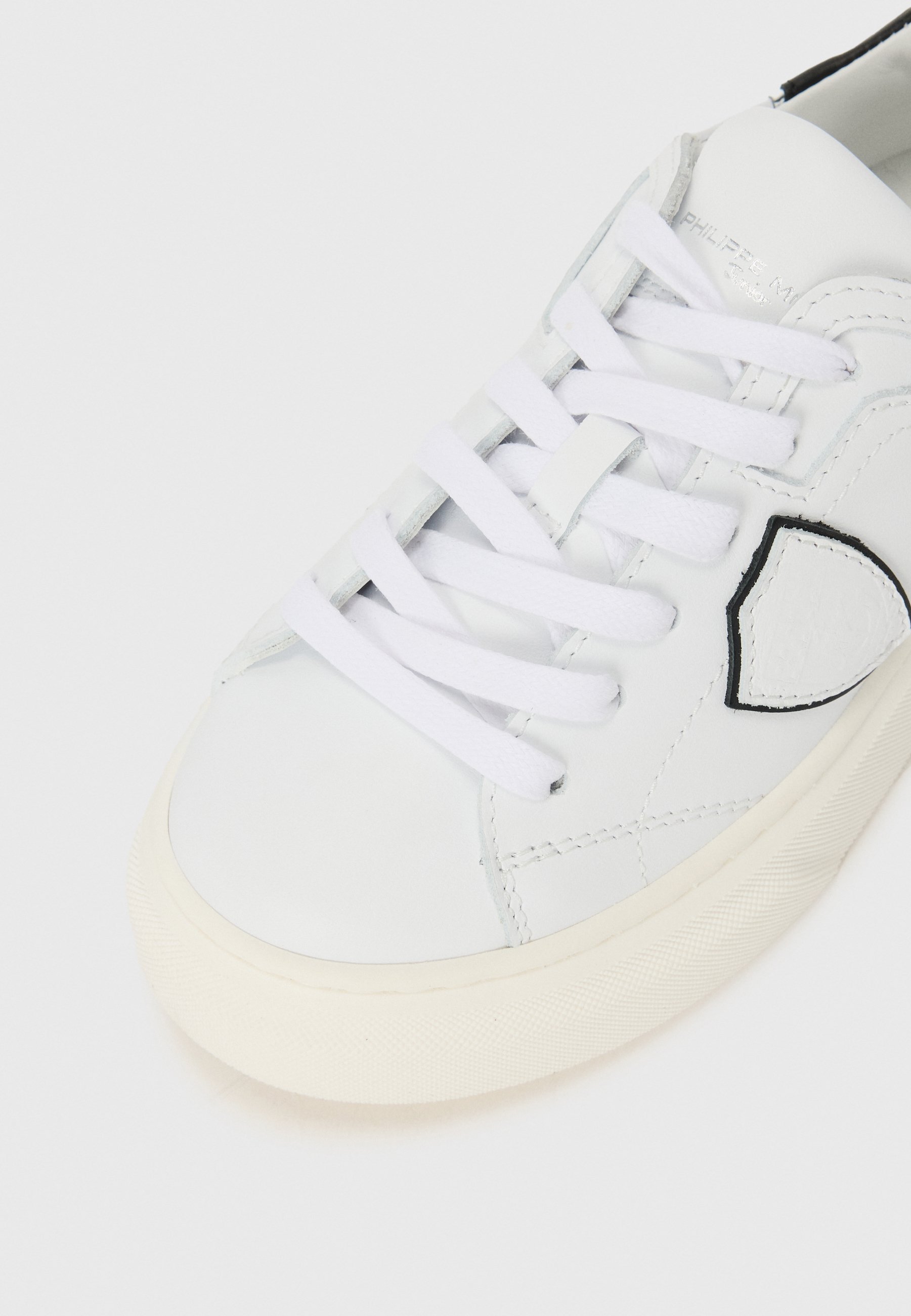 Philippe Model UNISEX - Sneakers - wit/zwart/zilverkleurig