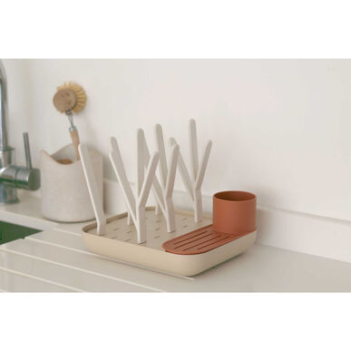 Béaba Forest Bottle Drainer Misty Terracotta Terracotta Bottle Drainer 1 un 1 un