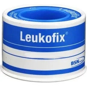 LEUKOSILK Gipsrolle Leukosilk 1,25 x 500 cm zur Fixierung von Verbänden