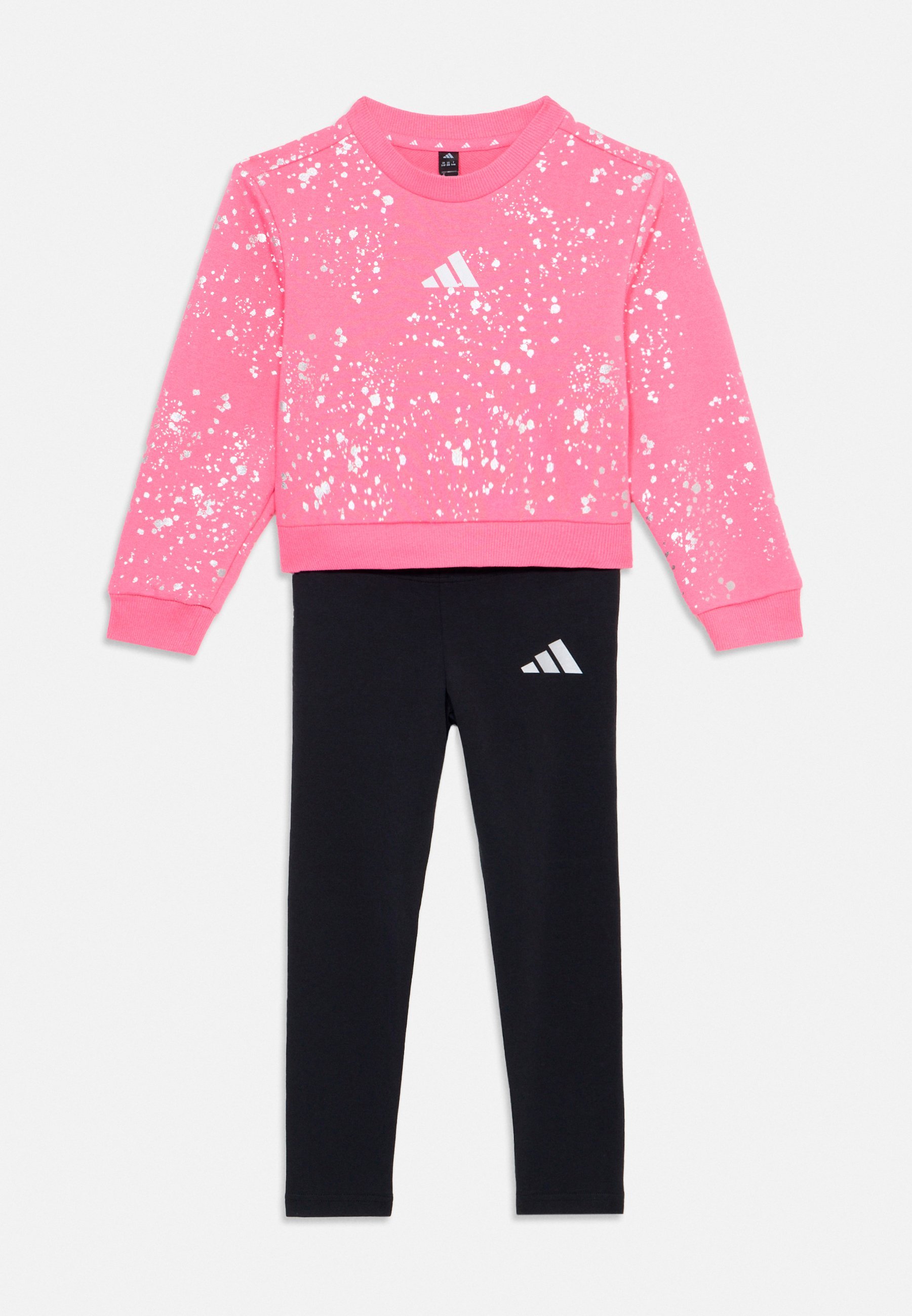 adidas Performance KIDS UNISEX SET - Leggings - roze fusion/zilverkleurig
