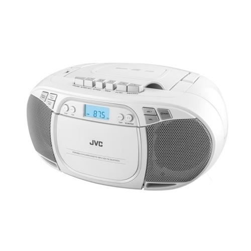 Draagbare cd-speler - JVC - RC-E451W - Wit - Ingebouwde luidsprekers - FM-tuner