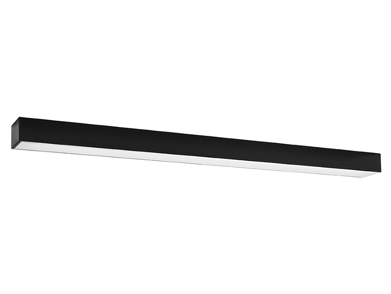 Lampa sufitowa Pinne LED 90 cm aluminiowa czarna