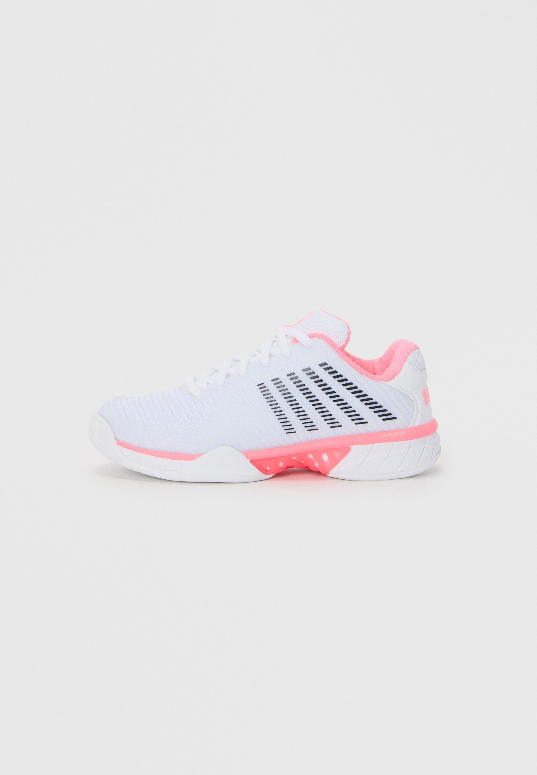 K-SWISS HYPERCOURT EXPRESS 2 - Scarpe da tennis multi-campo - bianco/rosa pastello neon/nero