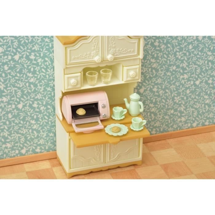 Statuette in miniatura - SYLVANIAN FAMILIES - La sala da pranzo - Set completo per arredare una sala da pranzo