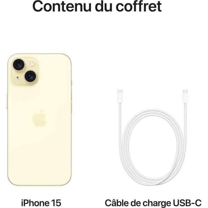 iPhone 15 256GB Jaune