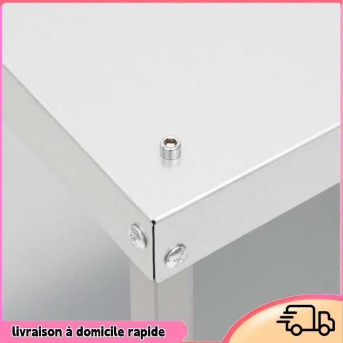 Tavolo Cocosity per affumicatore/forno 40x28x44,5 cm in acciaio zincato - 7894202859756