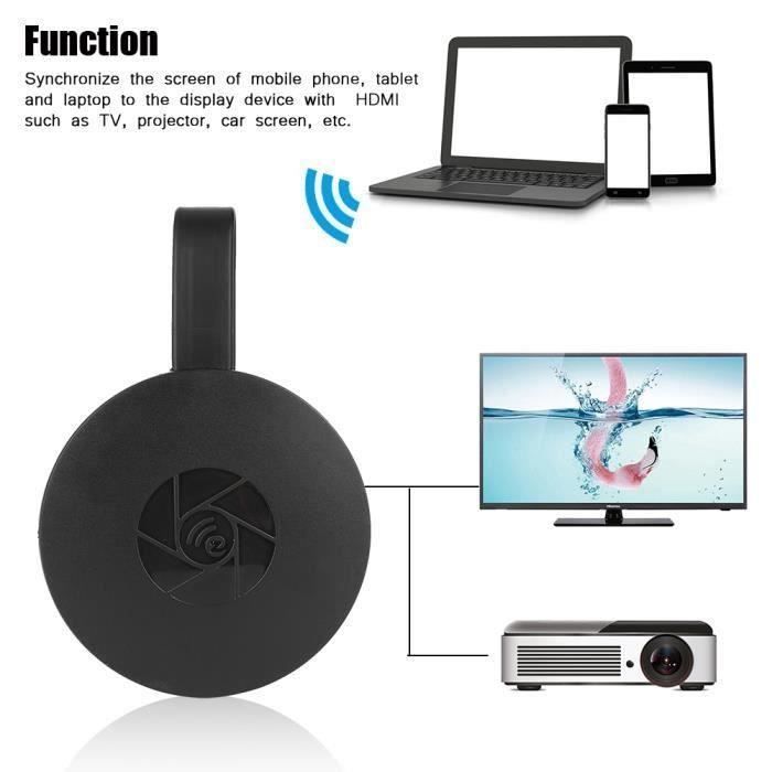 Adattatore ricevitore multimediale digitale TV HDMI Chromecast, dongle wireless WiFi G2 per iPhone e Android - XY FR