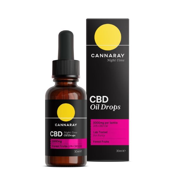Cannaray Nachtöl-Tropfen 3000 mg 30 ml – Waldfrucht | Gesundheit | Superdrug