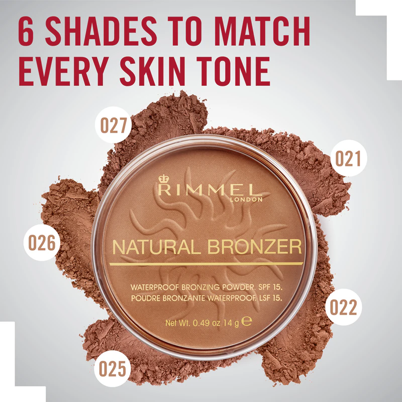 Pó bronzeador Rimmel Natural Bronzer