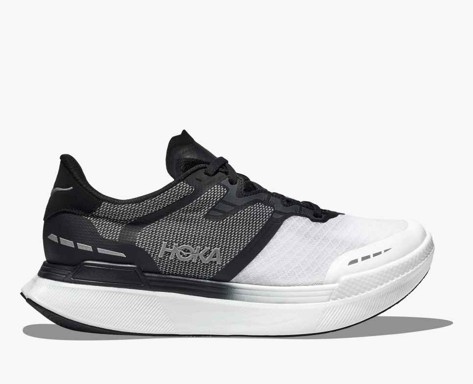 HOKA Transport X Zwart/Wit