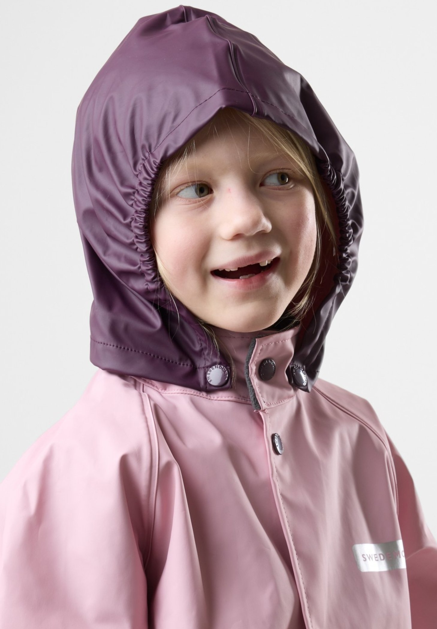 Swedemount SET - Salopette - rosa chiaro prugna