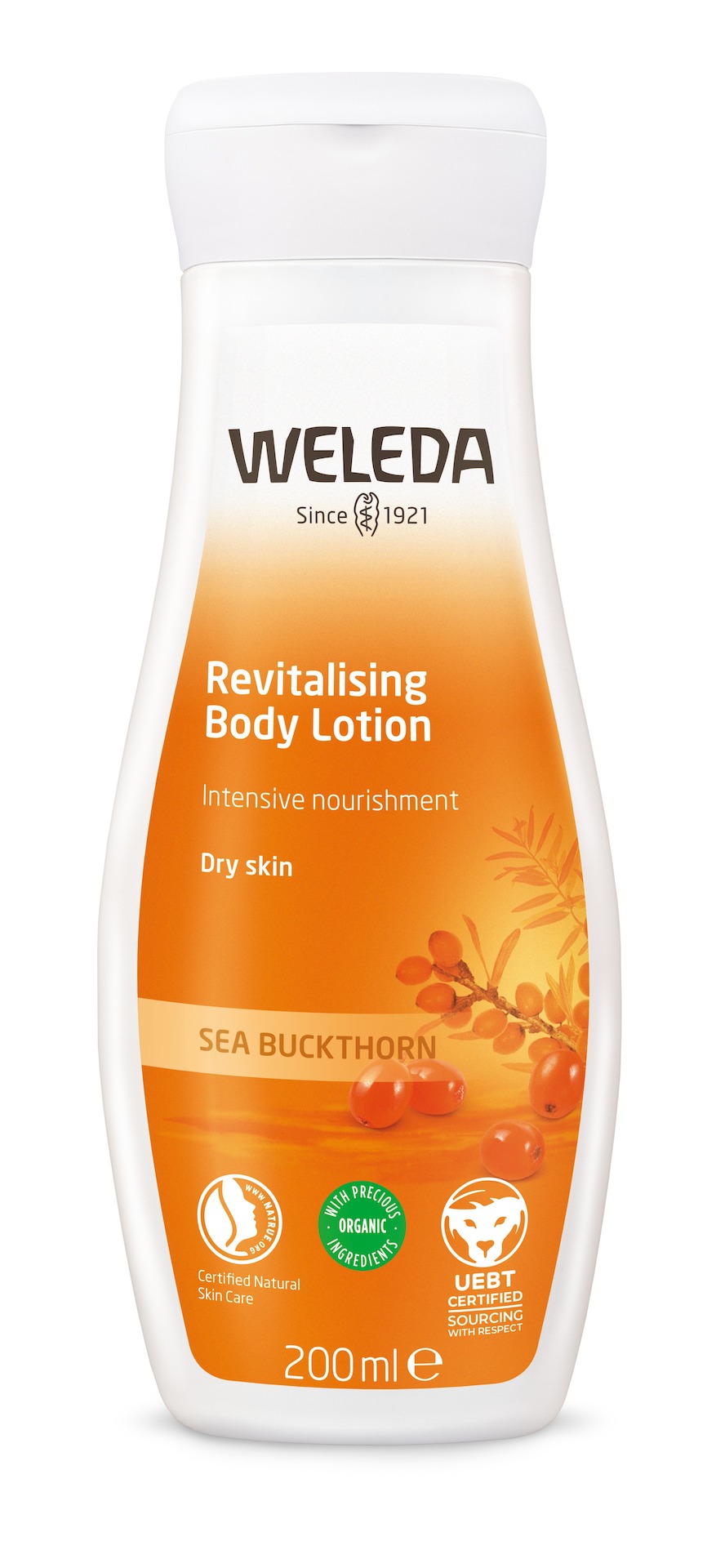 Revitalizirajući losion za tijelo s morskim krkavcem 200 ml - Weleda