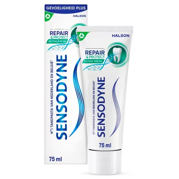 Sensodyne Repair & Protect Extra Fresh zobu pasta<br>Medicīnas ierīce - 75 ml