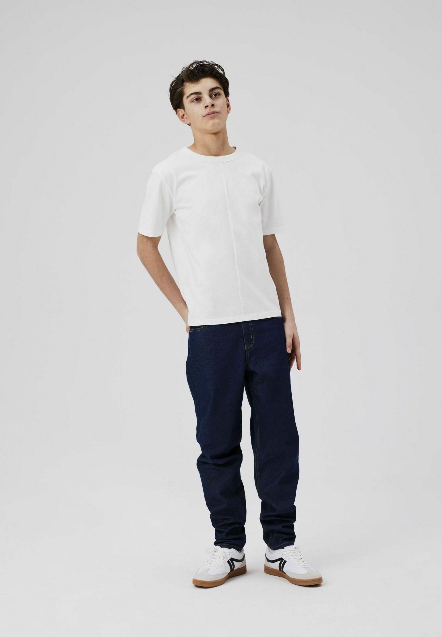 Jeans LMTD a gamba dritta - denim blu scuro