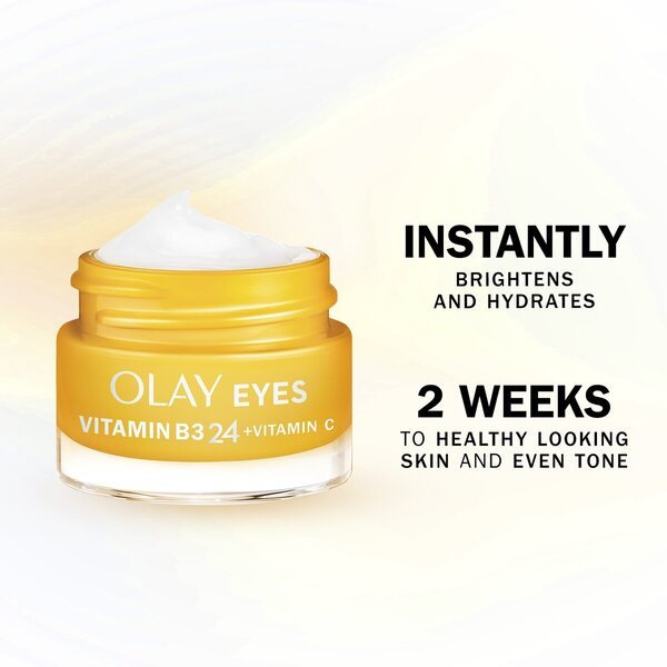 Olay vitamin B3 24 + vitamin C krema za oči<br>15 ml, za vse tipe kože