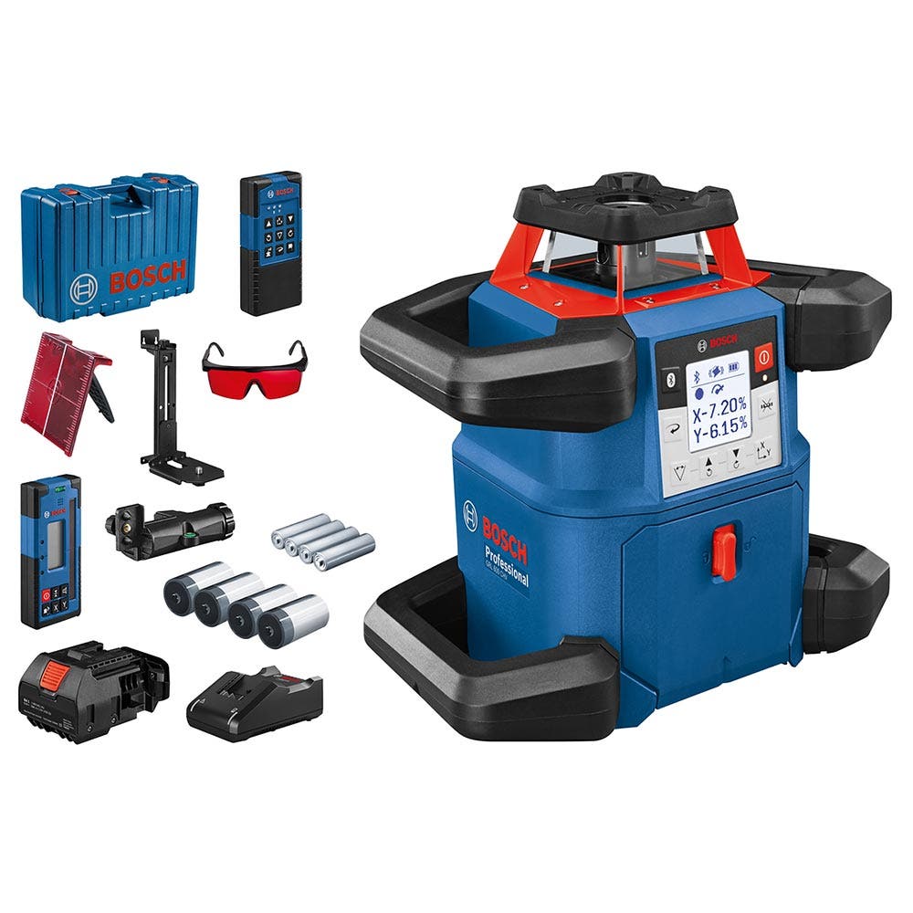 BOSCH 18V 600M Dual-Beam Rotationslaser GRL600 CHV 0601061F40