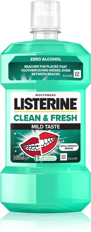 Listerine Clean & Fresh ustna vodica proti kariesu