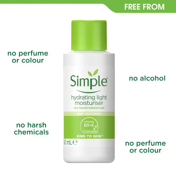 Crema idratante leggera Simple Kind to Skin 50ml