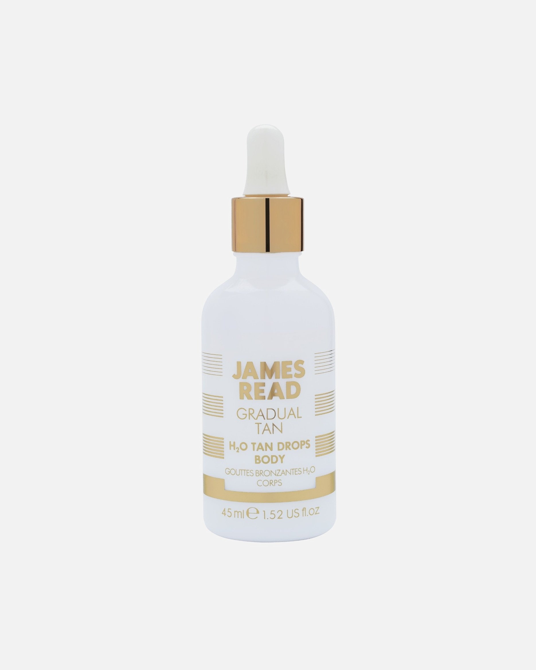 Samoopaľovacie kvapky James Read H2O na telo – 45 ml