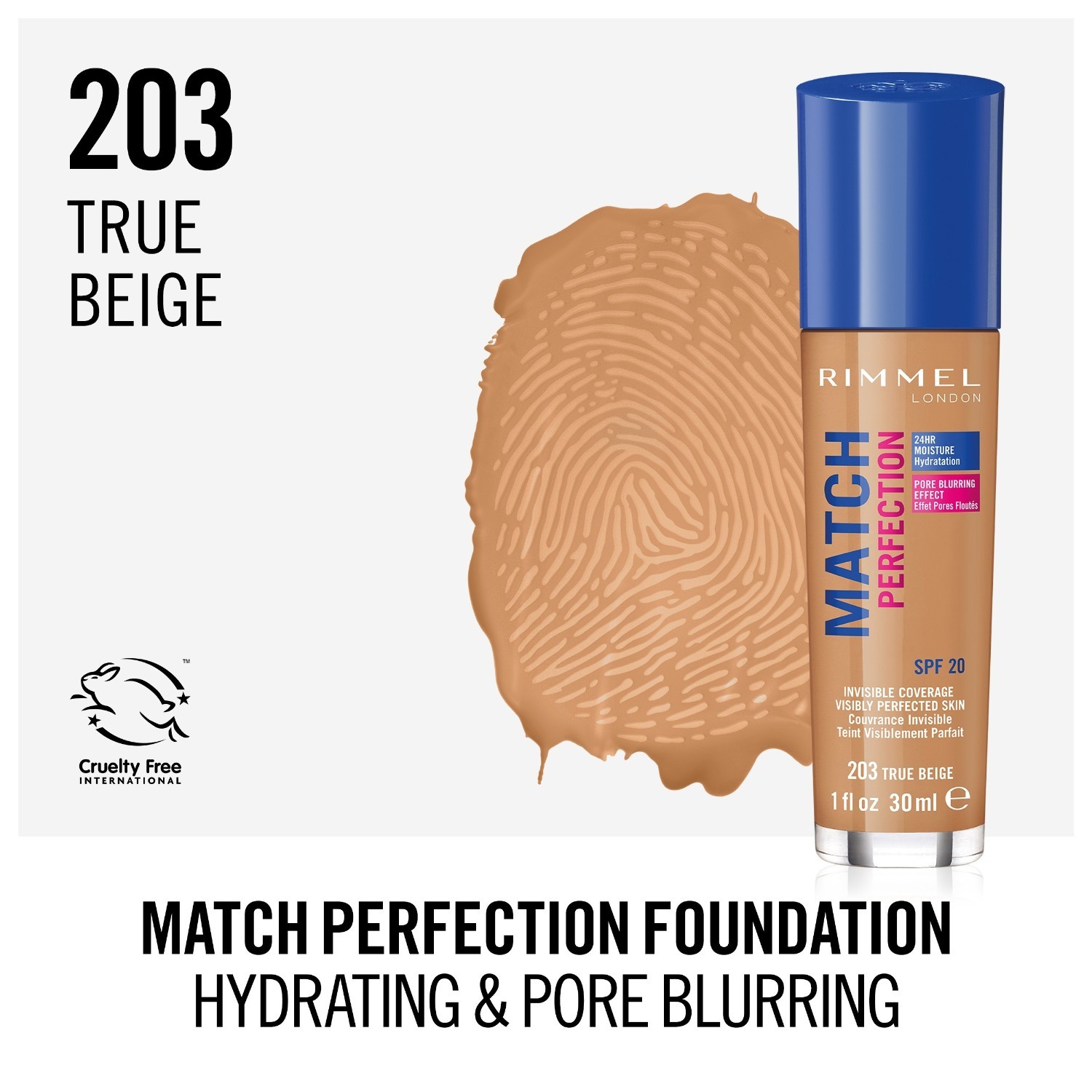 Rimmel London Foundation Match Perfection tekući puder - 30 ml