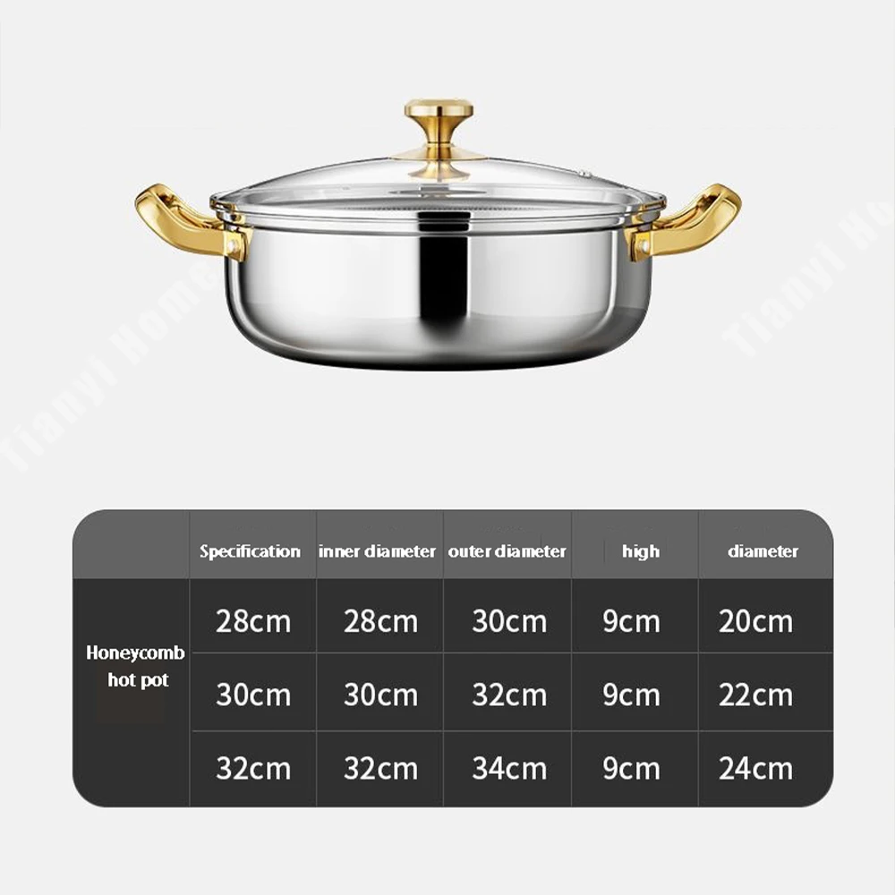 Wok en acier inoxydable de 30 cm, revêtement antiadhésif alvéolé, avec couvercle, compatible avec les plaques à induction, les cuisinières à gaz et les poêles universelles.