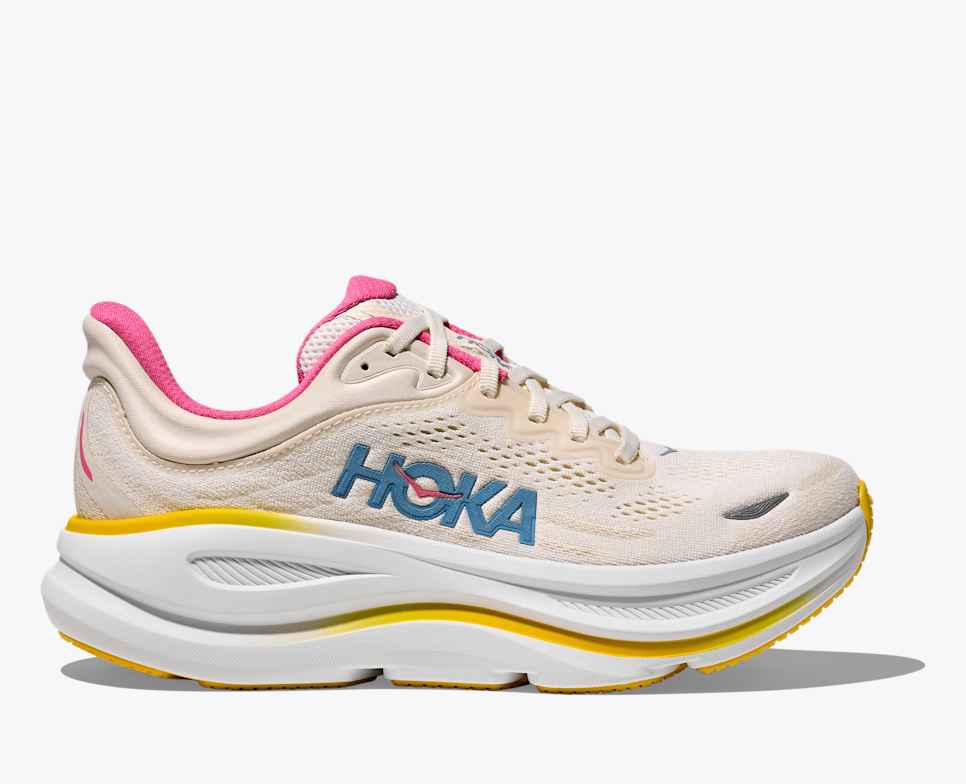 HOKA Bondi 9 Alabaster / Birke