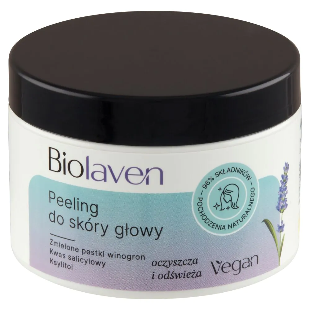 Biolaven Winogronowy peeling do skory głowy