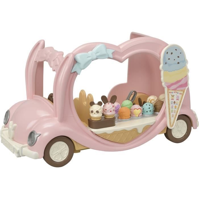 Il venditore di gelati - SYLVANIAN FAMILIES - 5651 - All'aperto - Rosa - Età 3+