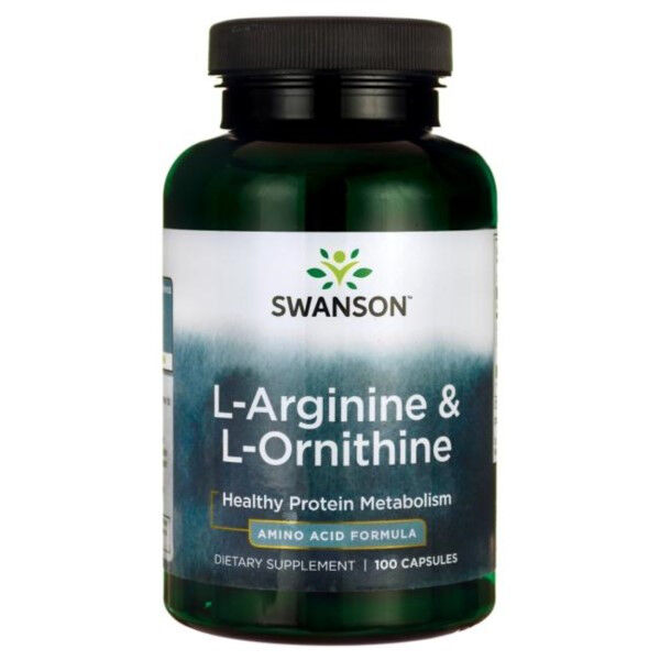 Swanson L-Arginine + L-Ornithine