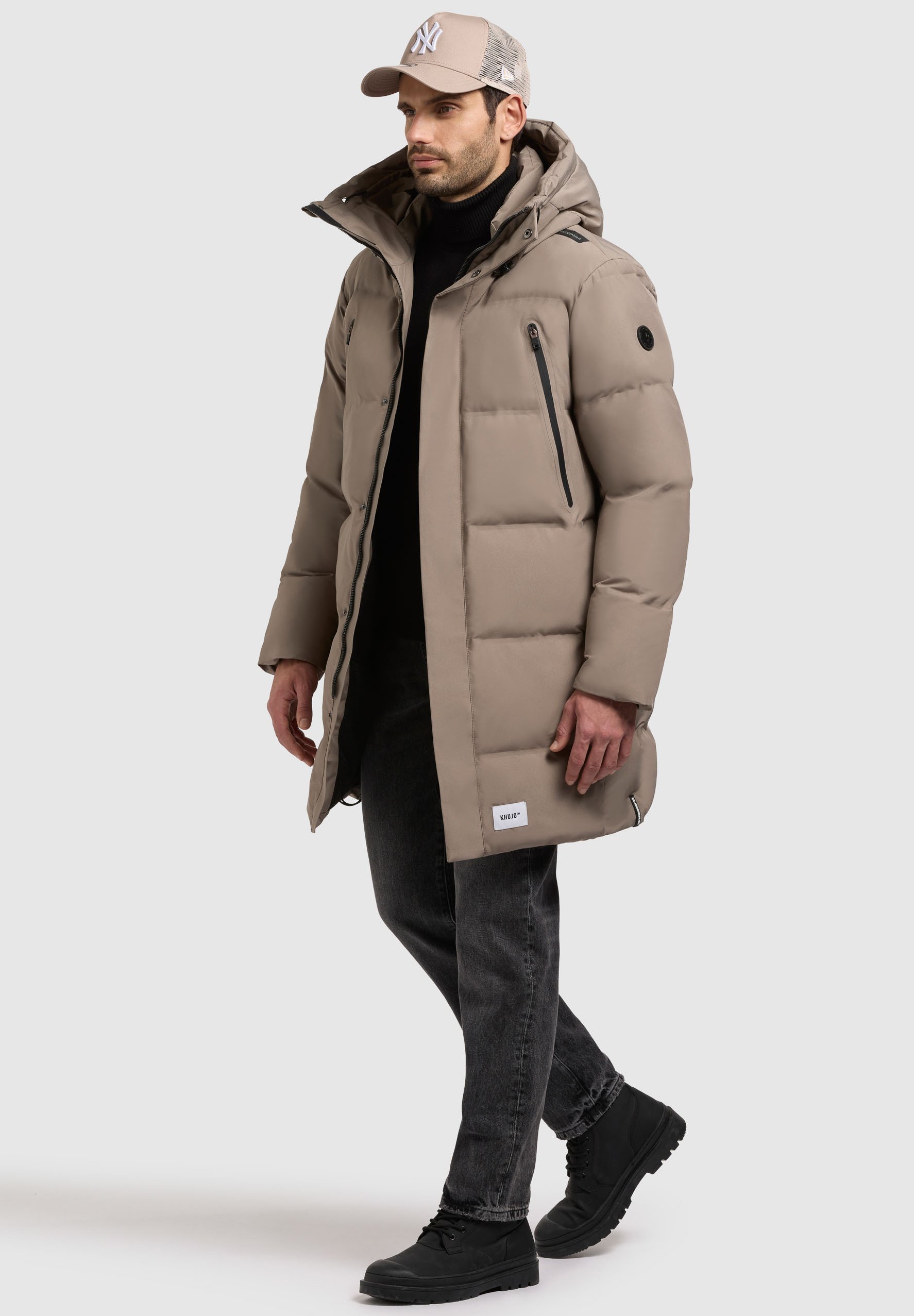 khujo MORSE - Cappotto invernale - grigio